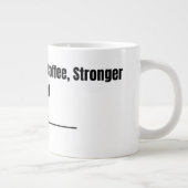 Nurse Life Strong Coffee Stronger Heart Mug ジャンボコーヒーマグカップ (右)