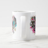 Nurse Life Valentine–Heart-Shaped Medical ジャンボコーヒーマグカップ (裏面)