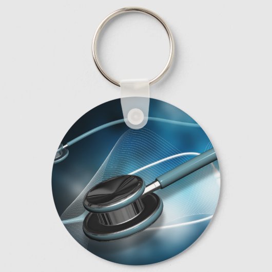 Nurse Medical Stethoscopes キーホルダー (正面)