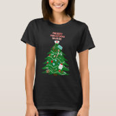 Nurse Merry Christmas Tree Tシャツ (正面)