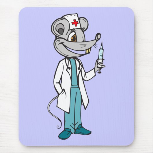 Nurse Mouse博士 マウスパッド (正面)