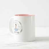 Nurse Mug Personalized Name Photo Gift ツートーンマグカップ (正面左)