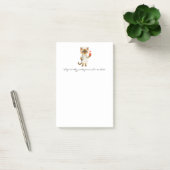 Nurse Notepad with Cute Cat Holding Gifts ポストイット (オフィス)