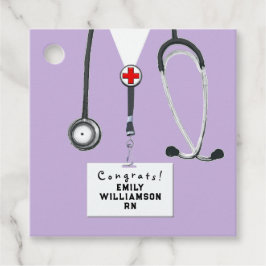 Nurse Nursing School Graduation フェイバータグ
