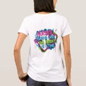 Nurse off Duty“ T-Shirt – Lustiges Shirt Tシャツ (裏面)