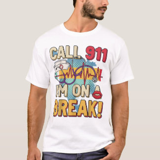 Nurse off Duty“ T-Shirt – Lustiges Shirt  Tシャツ