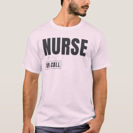 Nurse On Call | モダンな看護師デザイン Tシャツ