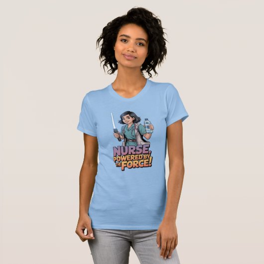 Nurse Powered by the Force Shirt Tシャツ (正面フル)