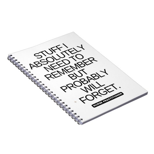 Nurse Practitioner ノートブック (右側)