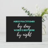 Nurse Practitioner By Day World's Best Mom シーズンカード (スタンド正面)
