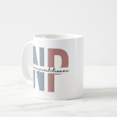 Nurse Practitioner NP nurse appreciation gifts コーヒーマグカップ (正面左)