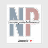 Nurse Practitioner NP nurse appreciation gifts シール (シート)