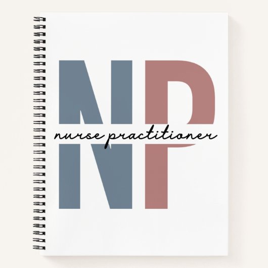 Nurse Practitioner NP nurse appreciation gifts ノートブック (正面)