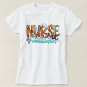 nurse practitioner t-shirt, nursing day tシャツ (デザイン正面)