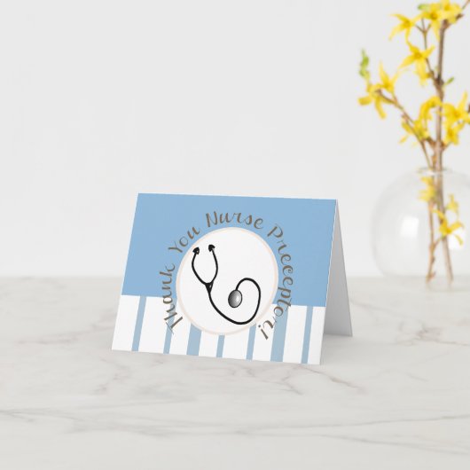 Nurse Preceptor Thank You Card ll カード (黄色い花)