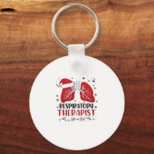 Nurse Respiratory Therapist Christmas, Lung Christ キーホルダー (正面)