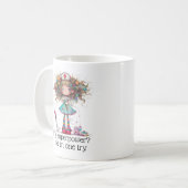 Nurse sayings- My superpower Mug コーヒーマグカップ (正面左)
