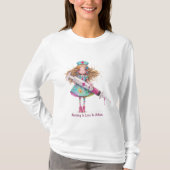 Nurse sayings- Nursing is love in action. Tシャツ (正面)