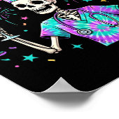 Nurse Skeleton New Year Crew 2026 Funny Er Icu Eve ポスター (角)