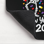 Nurse Skeleton New Year Crew 2026 Funny Er Icu Par マウスパッド (コーナー)