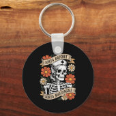 Nurse Sorta Ratchet Sorta Nightingale Skeleton Hal キーホルダー (正面)
