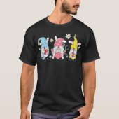 Nurse Stethoscope Bunny Gnome Rabbit Eggs Hunting Tシャツ (正面)