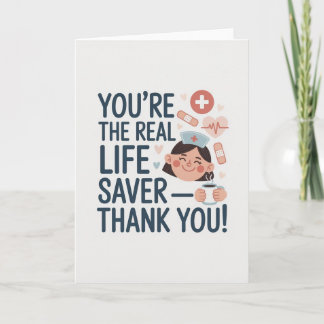 Nurse Thank You Card カード