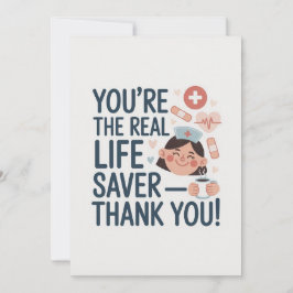 Nurse Thank You Card サンキューカード