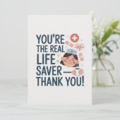 Nurse Thank You Card サンキューカード (スタンド正面)