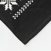 Nurse Ugly Christmas Sweater - Don't Be Tachy Swea フリースブランケット (角)