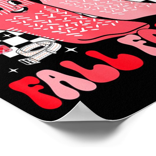 Nurse Valentines Day Non Slip Socks Please Don't F ポスター (角)