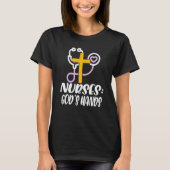 Nurse With Jesus  1 Tシャツ (正面)