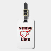 NURSELIFE ラゲッジタグ (正面縦)