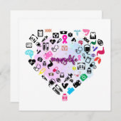 #nurselife,介護ユーモア,ナース闘争,ナース サンキューカード (正面/裏面)