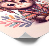 Nursery Art Nusantara / Heritage Baby Animals ポスター (角)