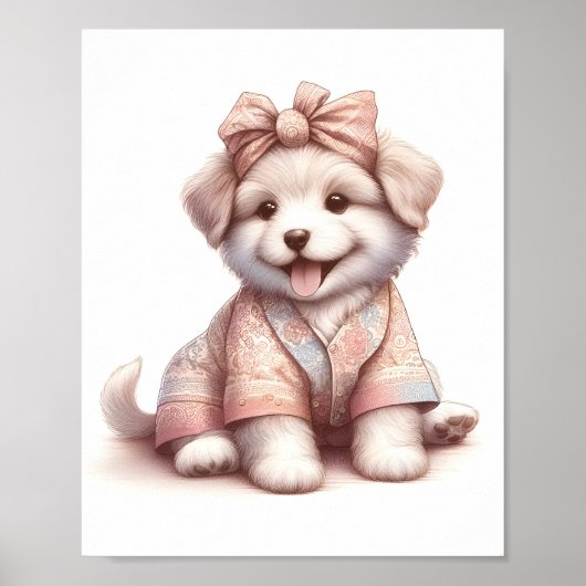 Nursery Art Nusantara / Heritage Baby Animals ポスター (正面)