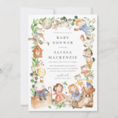 Nursery Rhymes Baby Shower Invitation 招待状 (正面)