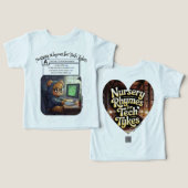 Nursery Rhymes for Tech Tykes: A is for App (デザイン正面&裏面)