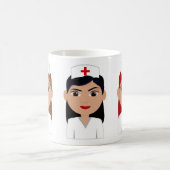 Nurses 3 コーヒーマグカップ (中央)