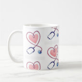 Nurses are Love コーヒーマグカップ (左)