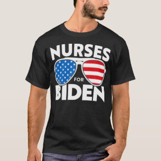 Nurses for Biden  Cool Uncle Joe Aviator Vote 2020 Tシャツ