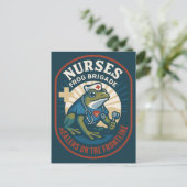 Nurses Frog Brigade ~最前線の治癒者たち~ ポストカード (スタンド正面)
