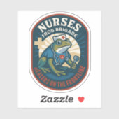 Nurses Frog Brigade – Healers on the Frontline シール (シート)