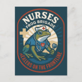 Nurses Frog Brigade – Healers on the Frontline ポストカード (正面)