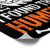 Nurses I Found This Humerus Funny Ghost Nurse Hall ポスター (角)