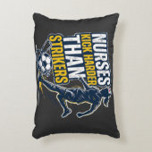 Nurses Kick Harder Than Strikers アクセントクッション (正面(垂直))