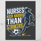 Nurses Kick Harder Than Strikers チラシ (正面)
