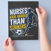 Nurses Kick Harder Than Strikers チラシ (手)