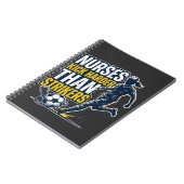 Nurses Kick Harder Than Strikers ノートブック (左側)