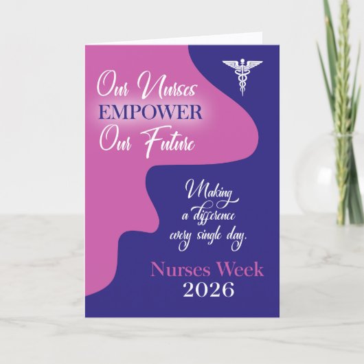 Nurses Week 2026 Empower our Future シーズンカード (正面)